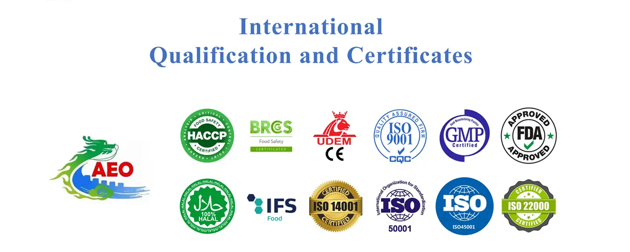 Qualification and Certificate List
