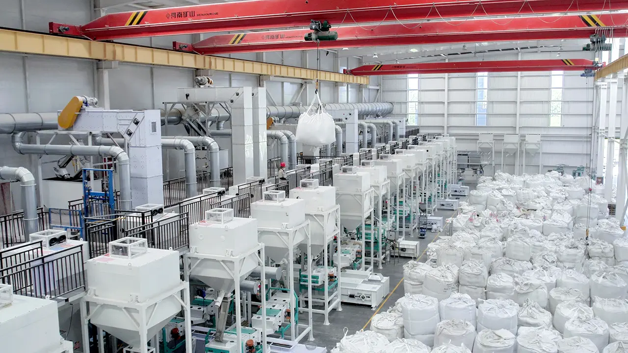 State-of-the-Art Cat Litter Plant